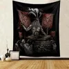 Arazzi Satan Demon Evil Tapestry Bar Club Man Cave Home Camera da letto Decorazione da parete Fashion Friend Regalo di compleanno