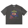 2024 Nya designer män tshirt kvinnor herr casual t-shirts streetwear short hylsa sommar tee house of fel logo print tees mans mans hiphop kläder bomull polos kläder