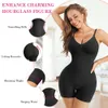 Seamless Women Bodysuit Butt Lifter Shapewear Waist Trainer Body Shaper Strappy-back Chest Enhancing Corrective Underwear Corset