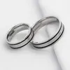 Bagues de cluster 925 Sterling Silver Couple Bague Ensemble Classique Mariage Bande Amant Pour Homme Femme Fine Bijoux Anniversaire Saint Valentin Cadeaux