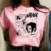 Kvinnors T-skjortor nana t-shirts kvinnor manga y2k streetwear tjej designer anime kläder