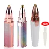 Elektrische Wenkbrauw Trimmer Make-Up Epilator Pen USB Mini Haar Scheerapparaat Remover Draagbare Pijnloos Lichaam Lippenstift 240131