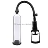 Inne produkty zdrowotne Pump Toys Penis for Men Masturbator Penel Extender 230719 Downiska Dhnkb