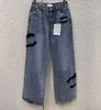 Designer Brand Womens Jeans Hög midja