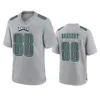 Philadelphia''Eagles''Men #62 Jason Kelce 2 Darius Slay Jr 6 DeVonta Smith 11 A.J.Jérsei de jogo de moda com atmosfera personalizada cinza feminino marrom Youth''NFL