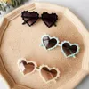 Kleinkind Junge Mädchen Solide Liebe Muster Sonnenbrille Sonnenbrille Kind Brillen Strand Brillen2638