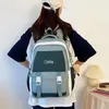 Borse da scuola Adolescente Bagpack Per Ragazza 2024 Zaino Borsa posteriore Schoolcot Moda Zaini giapponesi Studente medio alto Donna Mochila