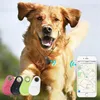 Cão vestuário pet inteligente gps tracker mini anti-perdido bluetooth localizador tracer para gato crianças carro carteira chave localizador colar acessórios