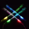50st LED Light Up Fiber Optic Wands Glow Sticks Flashing Concert Rave Party Birthday Favors Christmas Goodie Fillers 240122
