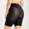 Kvinnors shapers plus size mage control trosor hög midja lår smalare formade tre längder shorts mid xs-xl 2xl 3xl