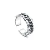 Cluster ringen Abyss band ring voor mannen roestvrij staal stapelbaar cool minimalistische verstelbare sieraden Emo Boy cadeau drop levering Dhtkl