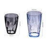 Tumblers akryl Dricksglasögon Unbreakable Plastic Wine Champagne Shatterproof Water Cup för bar 55kf