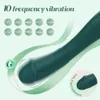 Morbido vibratore in silicone per le donne Massaggiatore vaginale Potente vibratore 10 velocità Stimolatore del clitoride Giocattoli del sesso femminile Articoli per adulti 240129