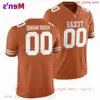 S-6XL Custom NCAA Texas Longhorns College Football Jerseys 3 Quinn Ewers 52 DJ Campbell 0 Ja'tavion Sanders 5 Bijan Robinson 78 Kelvin Ba High