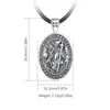 Anhänger Eudora 925 Sterling Silber St. Gabriel Erzengel Halskette Vintage Geprägtes Kreuz Schutzpatron Anhänger Für Männer Religiöser Schmuck