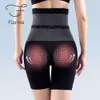 Flarixa Flat Belly Reducerande trosor för kvinnor Hög midja bantning Shorts Winter Thermal Underwear Butt Lifter Body Shaper Pants