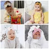 Akcesoria do włosów 1pcs Soft Baby Bowknot Opaska na głowę Broadside Nekury dla dzieci Butique Elastic Protect Turban Band