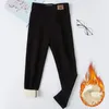 Pantaloni per ragazze Pantaloni invernali in velluto spesso Leggings per bambini in cotone a vita alta Skinny per bambini all'aperto Ragazza per adolescenti