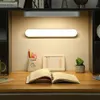 Table Lamps Desk Lamp Study Lights USB Rechargeable Dimmable Touch Magnetic Strip For Bedroom Reading Light Led226v