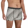 Underbyxor boxare abstrakt mode 3D-texturshorts trosor trosor mäns underkläder geometriska ränder mitt midja för manlig s-xxl