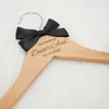 Cabides personalizados para vestido de casamento, cabide personalizado com nomes gravados para noivas e presentes para chá de data