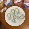 Hair Accessories 5 Pieces Korean Long Ropes Double-Layer Children Elastic Bands Love Star Ball Rabbit Rubber Band Ponytail Holder Gum