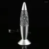 Nachtverlichting 3D Rocket Multi Color Changing Lavalamp RGB LED Glitter Light Gift