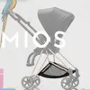 Детали коляски, корзина для покупок, совместимая с Cybex Mios 2/3 серии, сумка для хранения подгузников, аксессуары для детской тележки