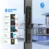 Smart Lock ZHDCOOKEY Elektronische deur APP Afstandsbediening ontgrendelen Waterdichte vingerafdruk IC-kaart Wachtwoord Schuifsloten van aluminiumlegering