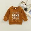 -08-27 Lioraitiin 0-3 anni neonato neonato ragazza pullover casual manica lunga girocollo lettera stampa polsini a costine felpa 240119