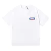 Chaopai Micro Label Letter Emblem Bedrucktes Kurzarm-T-Shirt für Männer und Frauen Paare American Street Halbarm