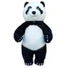 Toptan dev panda şişme kostüm sokak komik kutup ayısı maskot kostüm parti rolü peluş bebek yürüyüş karikatür kostüm