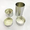 4 tipo frasco vazio 3.5g 5g 7g 14g latas de lata de armazenamento de ervas pré-seladas tampa de vedação pressitin auto-selo metal 100ml lata