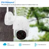 5MP Tuya Vitesse Dôme PTZ IP Caméra Extérieure Suivi Automatique Sans Fil WIFI Caméra P2P CCTV Caméra Couleur AI Détecter Surveillance 240126