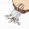 Nyckelringar 20/40 st/Lot Thread Cord Key Holder Diy Bag Ring Bags Toys Hanger Hummer Keyrings KeyFob Keychain Accessories