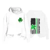 Men's Hoodies American Flag Sweatshirt Irish Shirt St. 'S Day Gift Funny Hoodie Silky Top Womens Shirts 6x