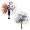 Figurines décoratives pliables en papier, moulin à vent rétro, petite fête ronde, Style couleur, décor imprimé à la main, cadeau chinois, 1 pièce, Ran G0G1