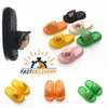 Designer trapuntato Jelly Sandals a doppio stile sandali casual pantofole pianeggianti Summer Women Slide Sandalo Aron Sandal 650 166