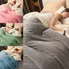 Vinter varm filt täcke lamm ull flanell komfort madrass sovrum sovsal dubbelsidig tjock vikt täcke för vuxna barn 240119