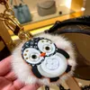 exclusive original single seiko version of the little penguin key chain with fluffy new summer key chain original logo205V