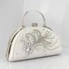 Magnifique, élégant et exquis petit sac à vent parfumé en brique et pierre pour fête de mariage, sac pour fille 240203