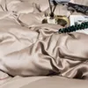 寝具セットliv-estheteゴージャスなシルクセットマルベリービューティーキルトカバーベッドシート枕ケースクイーンキングリネン