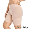 Shapers voor dames Grote maten Buikcontroleslipje Hoge taille Dij Slimmer Shapewear Drie lengtes Shorts Mid XS-XL 2XL 3XL