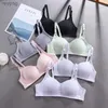 BRAS BRAS NYA BRA LINGERIE FÖR GIRLER Bekväma andningsbara tunna Cup High School-elever sätter ihop en No-Wire Bra YQ240203