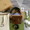 10A Topkwaliteit Horsebit 1955 MINI dames crossbodytas met één schouder designer handtas GG zadeltas lederen kettingtassen portemonnees Veelkleurige clutch bag borduurwerk portemonnee