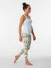 Active Pants Spring Reflection - Floral/ Botanical Mönster w/ Birds Moths Dragonflies Flowers Leggings Gym's Clothing Womens