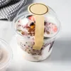 Wegwerp Kopjes Rietjes 100 Stuks Mini Pudding Jelly Mousse Ijs Cup Voorgerecht Kom Voor Thuis Dessert Winkel Voedsel container