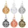 Pendentif Colliers OCESRIO Rétro Creux Sans Boule Harmony Chime Bola Collier Pour La Grossesse Cuivre Plaqué Or Souhaitant Pdtb478