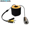 Underwater Fishing Camera Accessories For Fish Shape Boat Ice 15/30/50m Cable 12 LEDS Light Night Vision IP68 Waterproof