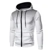 Man Hooded Cardigan Streetwear Y2K Sweatshirt dragkedja jackor polka dot tryckjacka tröjor tunna fleece zipup hoodies 240201